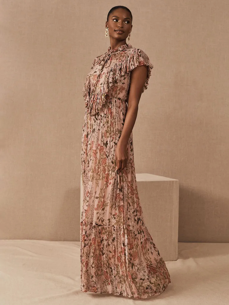 maxi wedding guest dresses