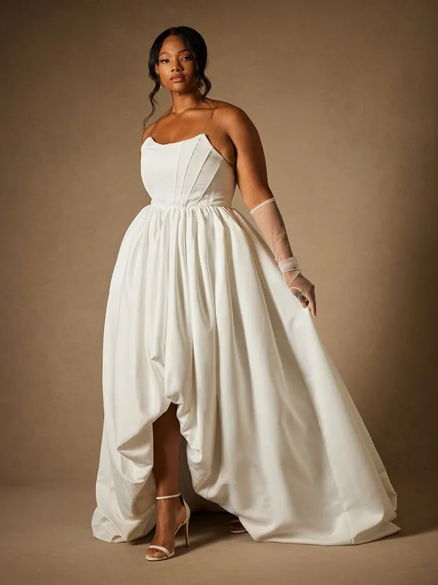 plus size dresses to wear to a wedding with sleeves