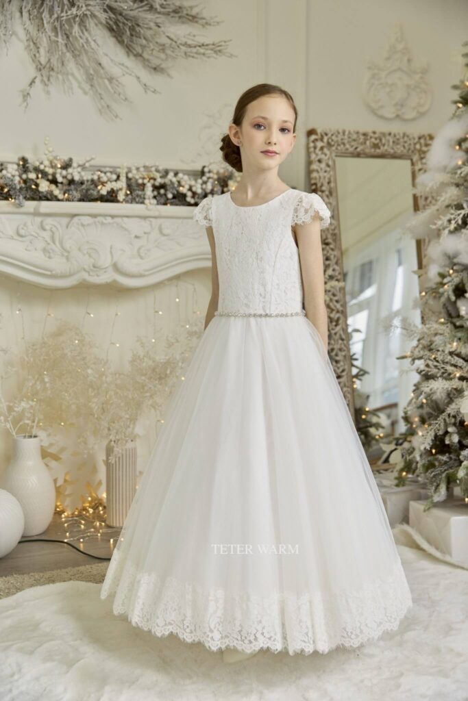 white communion dresses 