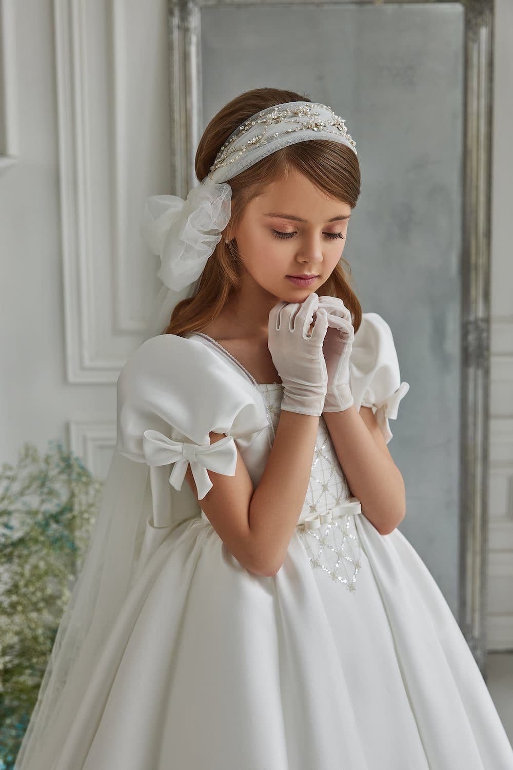 white communion dresses 