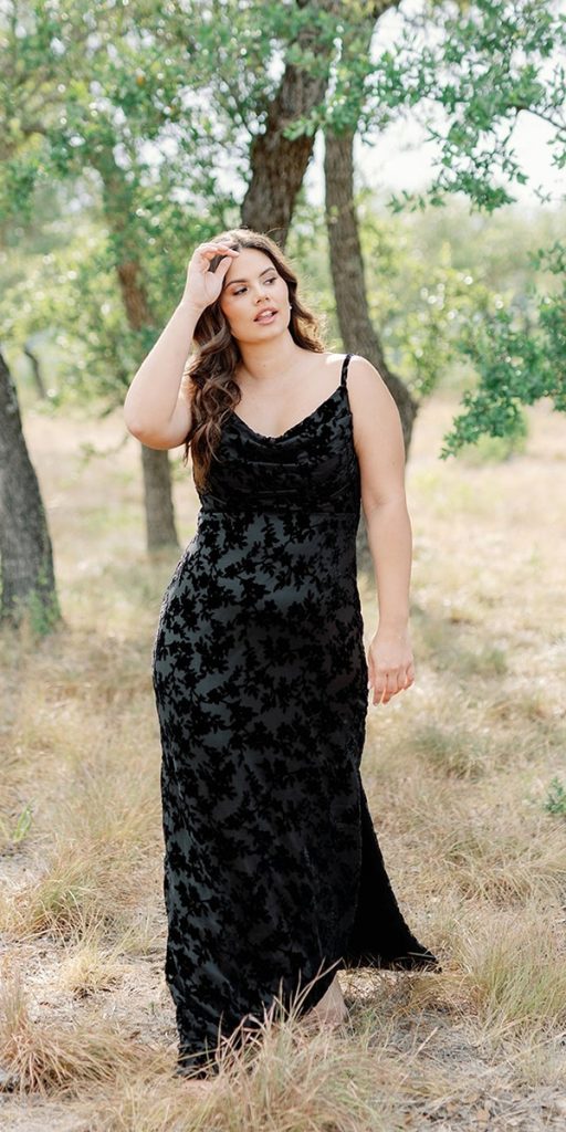 plus size black tie wedding guest dresses