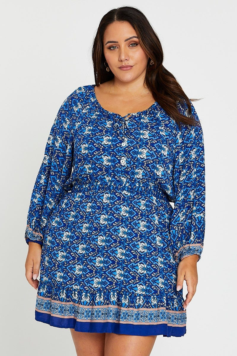 Boho plus size dresses