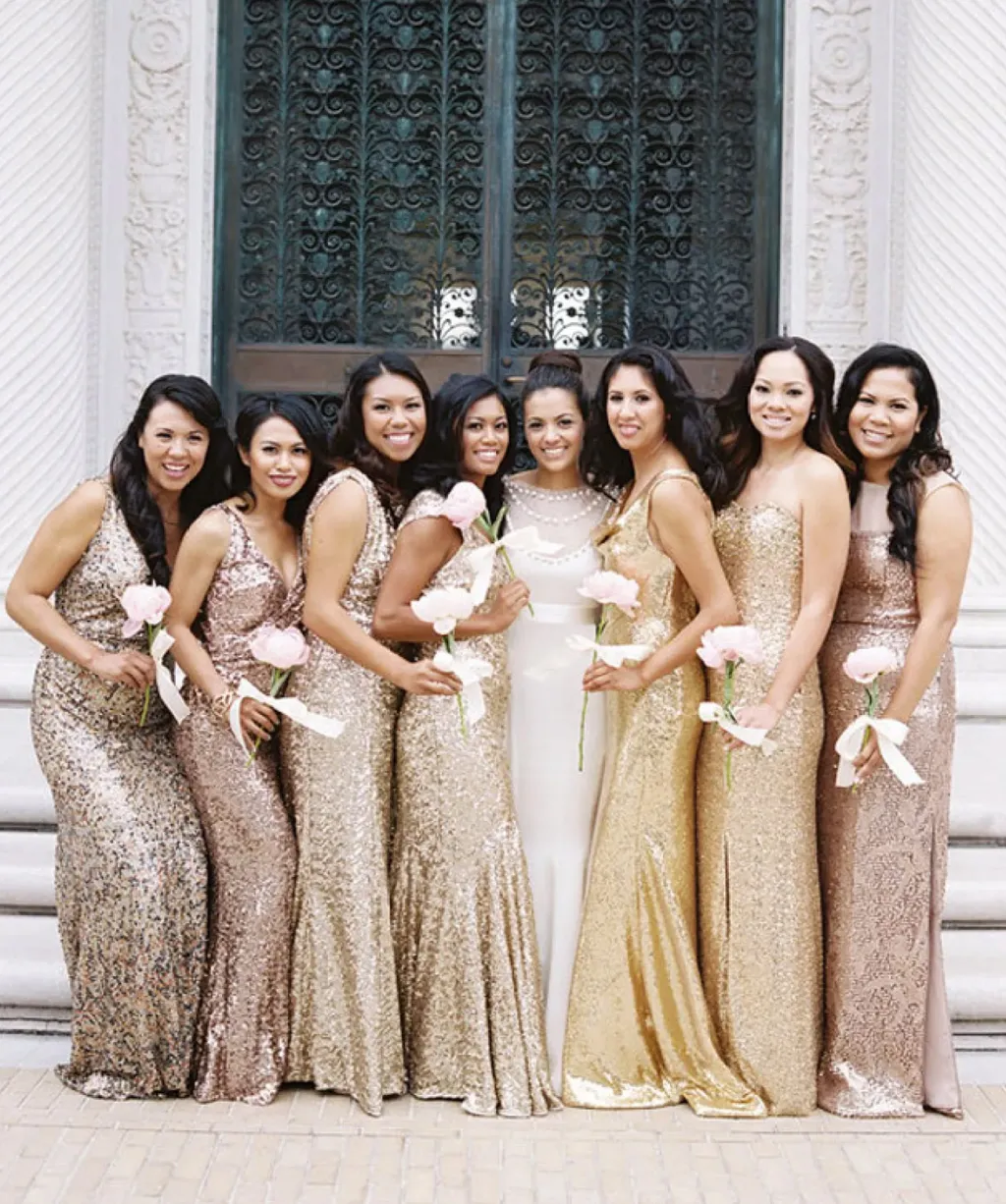 Sparkly bridesmaid dresses: Shimmering Elegance缩略图