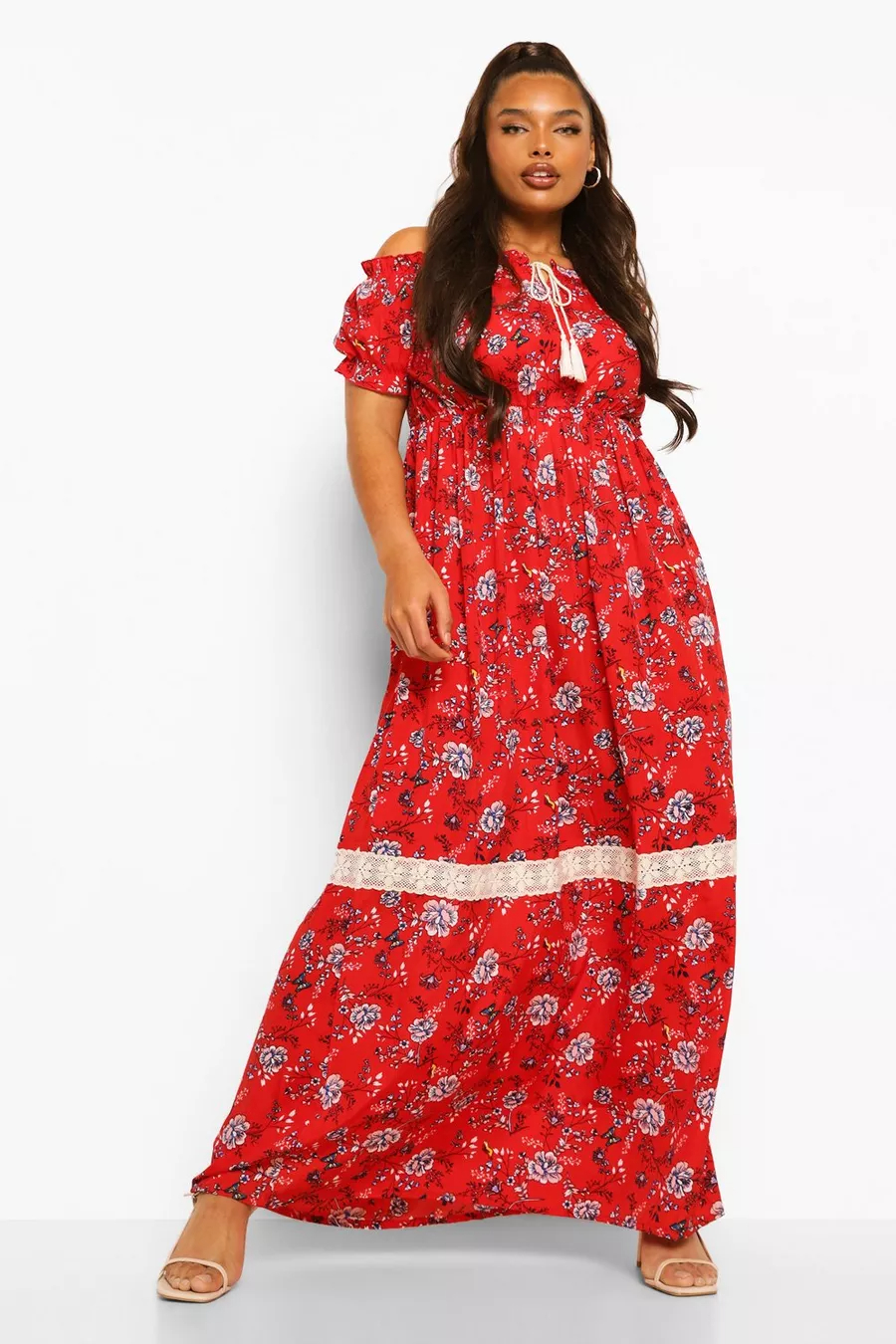 Boho plus size dresses