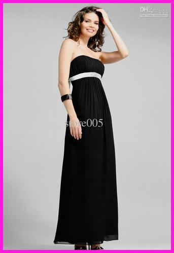bridesmaid dresses black