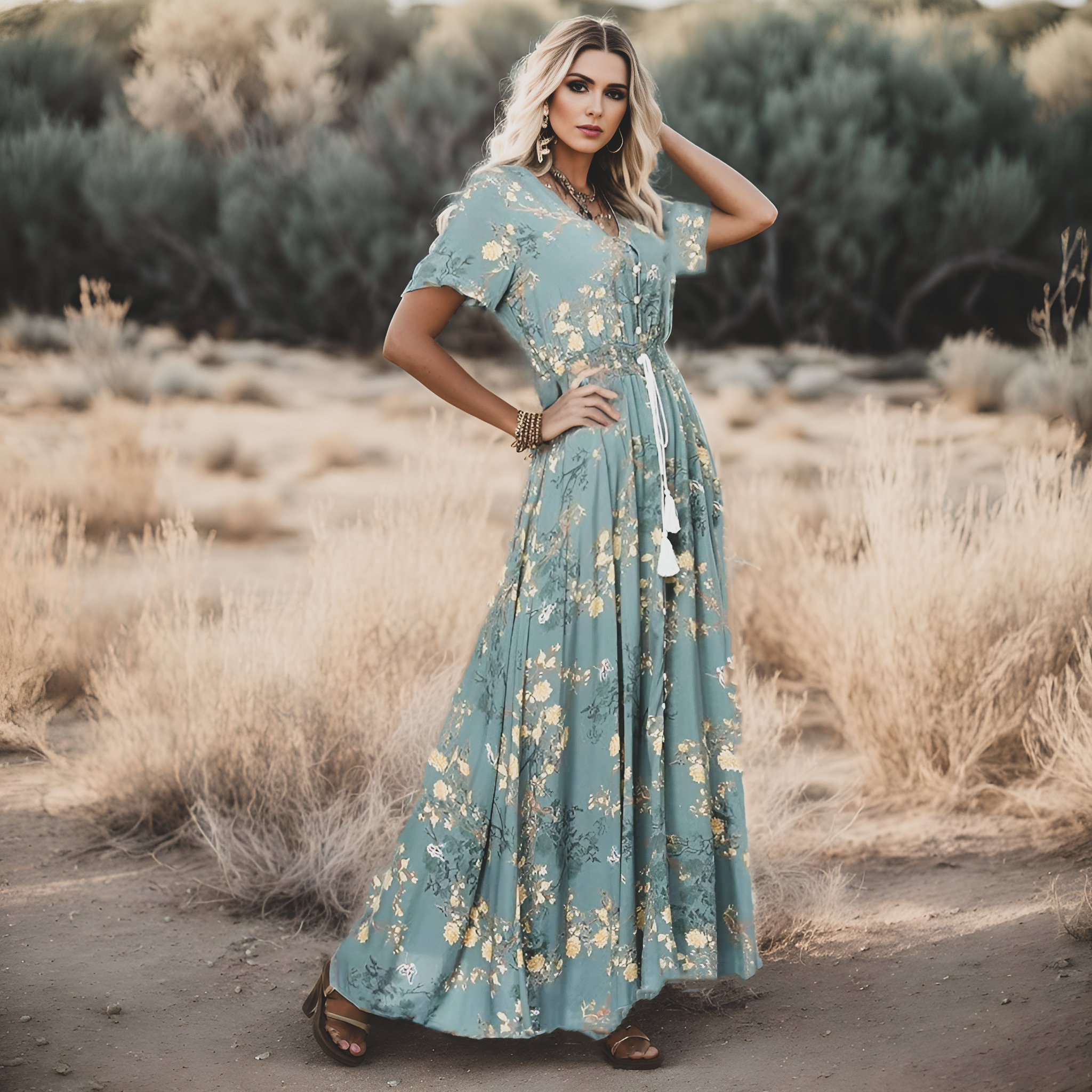 bohemian maxi dresses