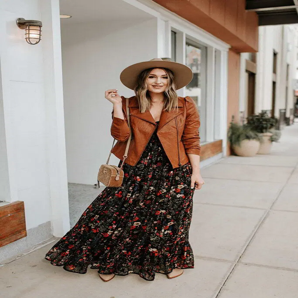 fall maxi dress