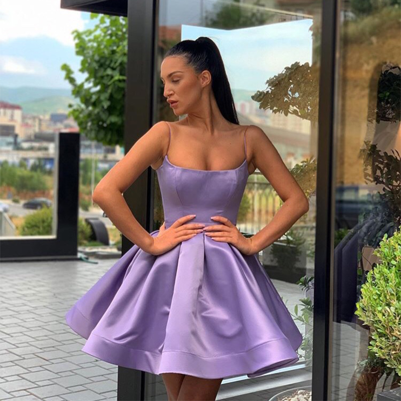 Purple hoco dress