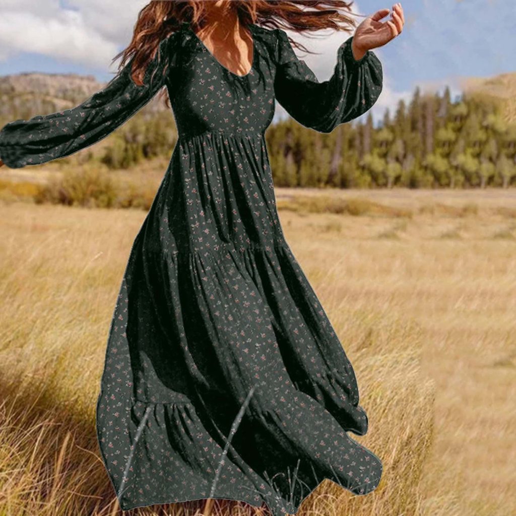 fall maxi dress