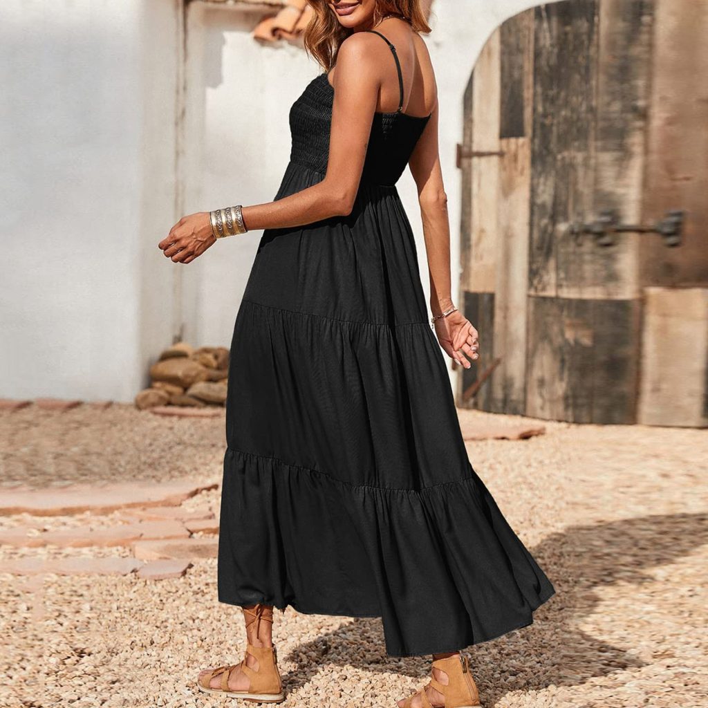 sleeveless maxi dress 