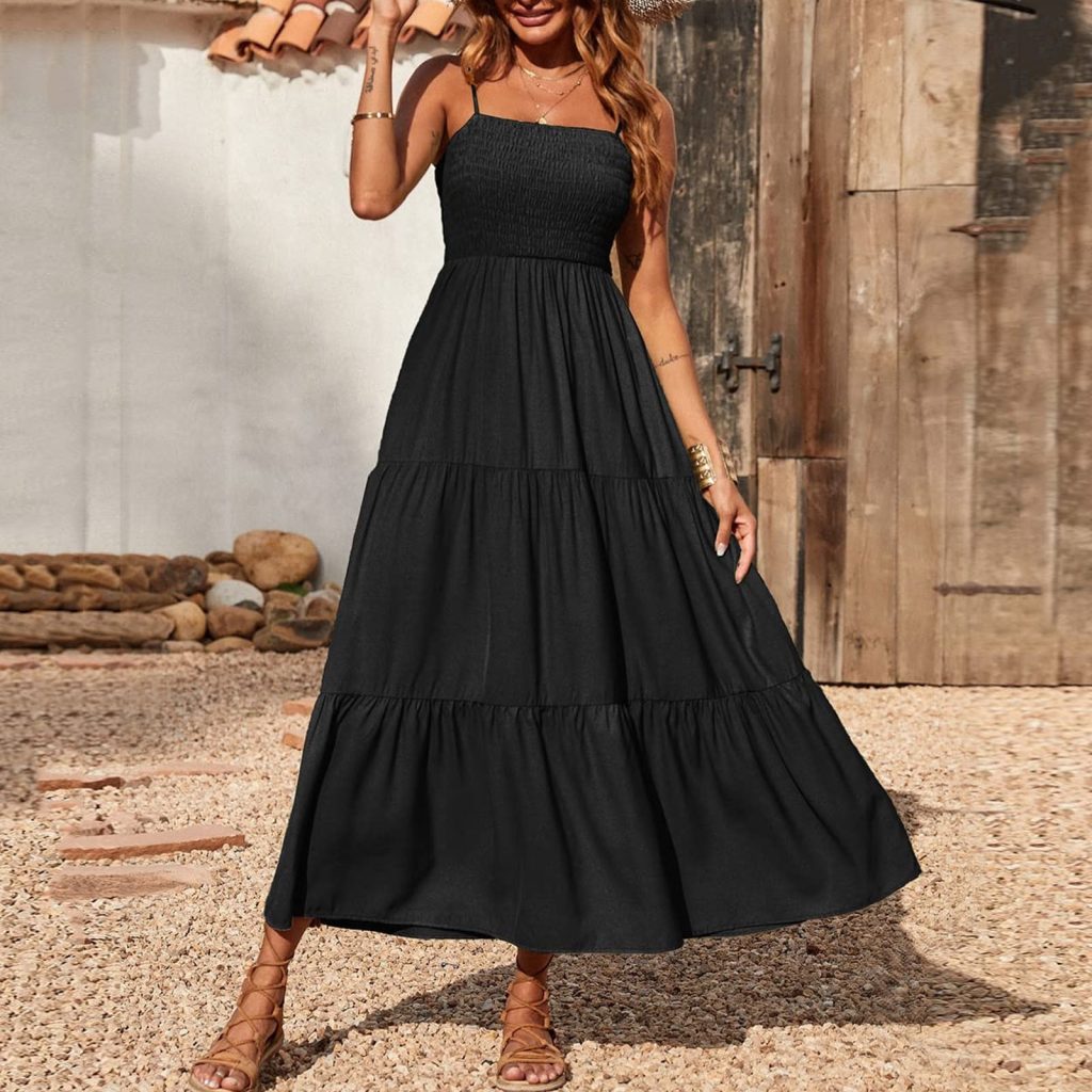 sleeveless maxi dress 