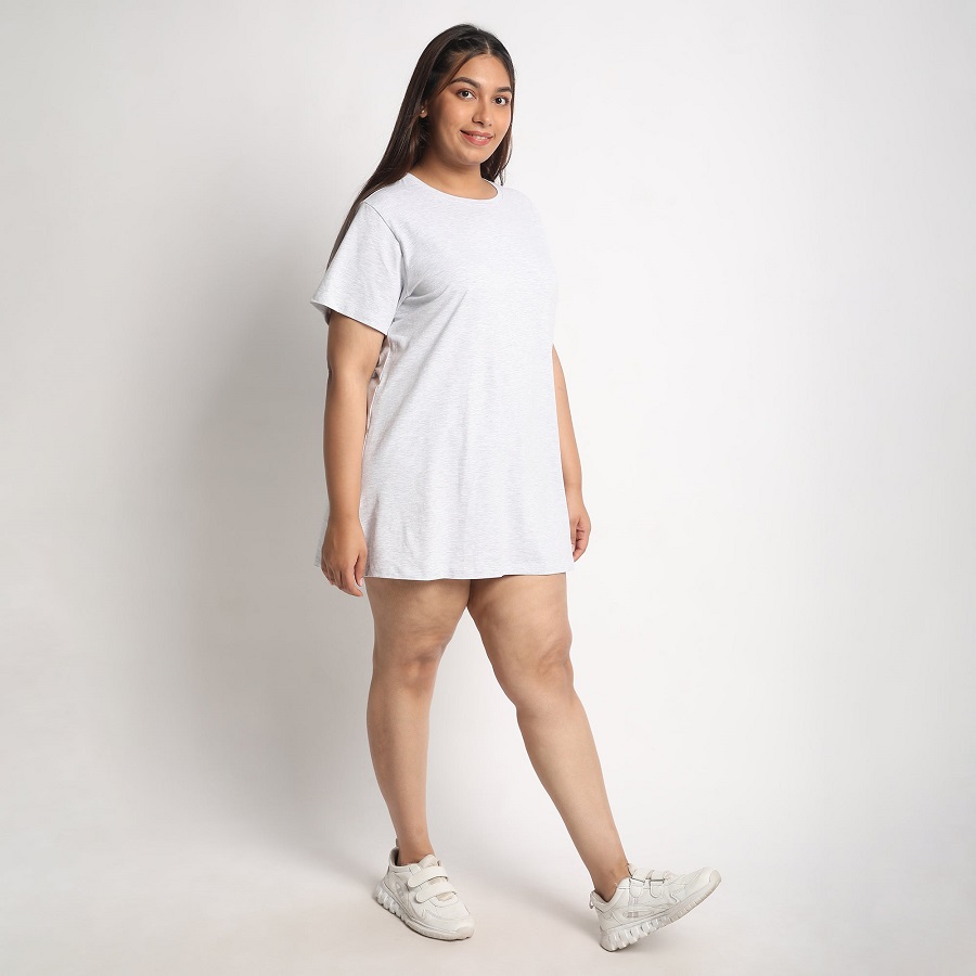 T shirt dress plus size