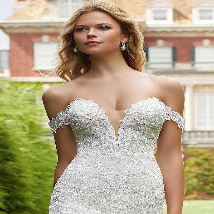 detachable sleeves for wedding dress