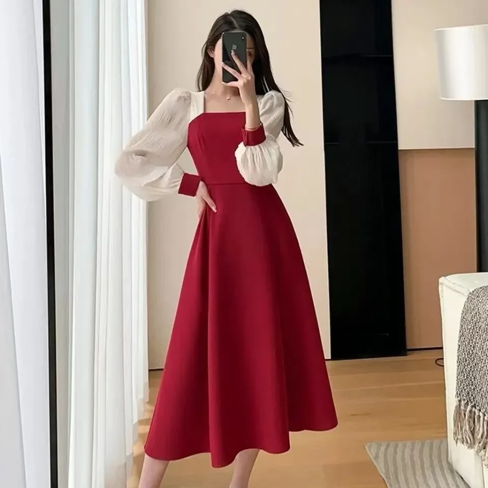 Womens red dress