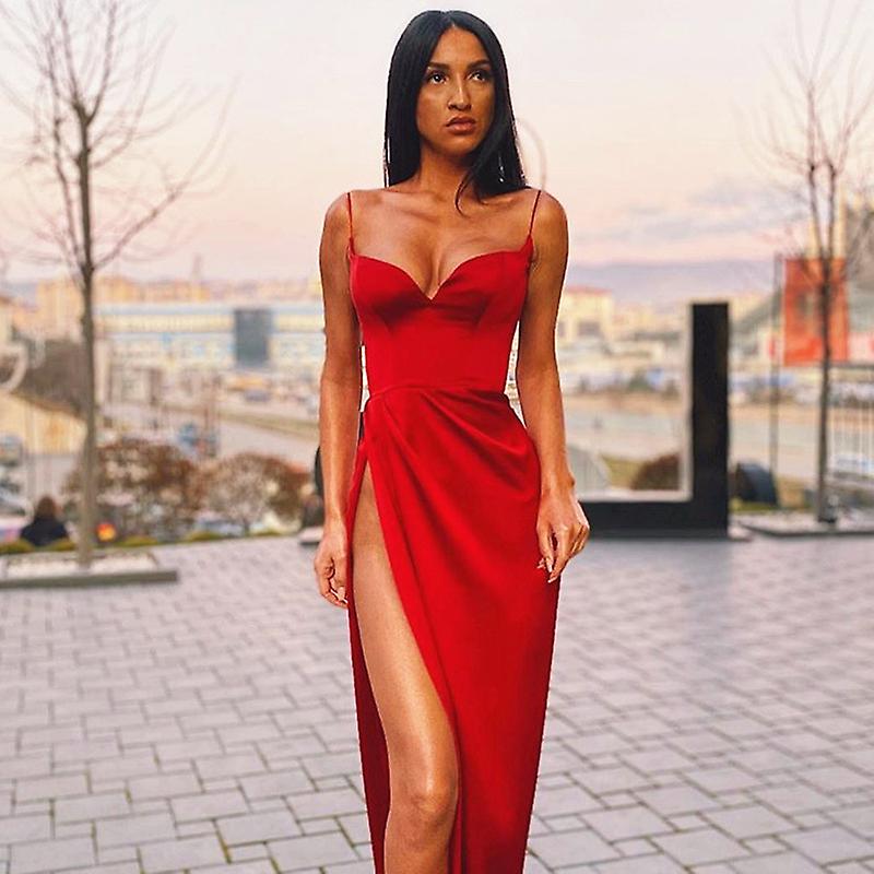 Womens red dress