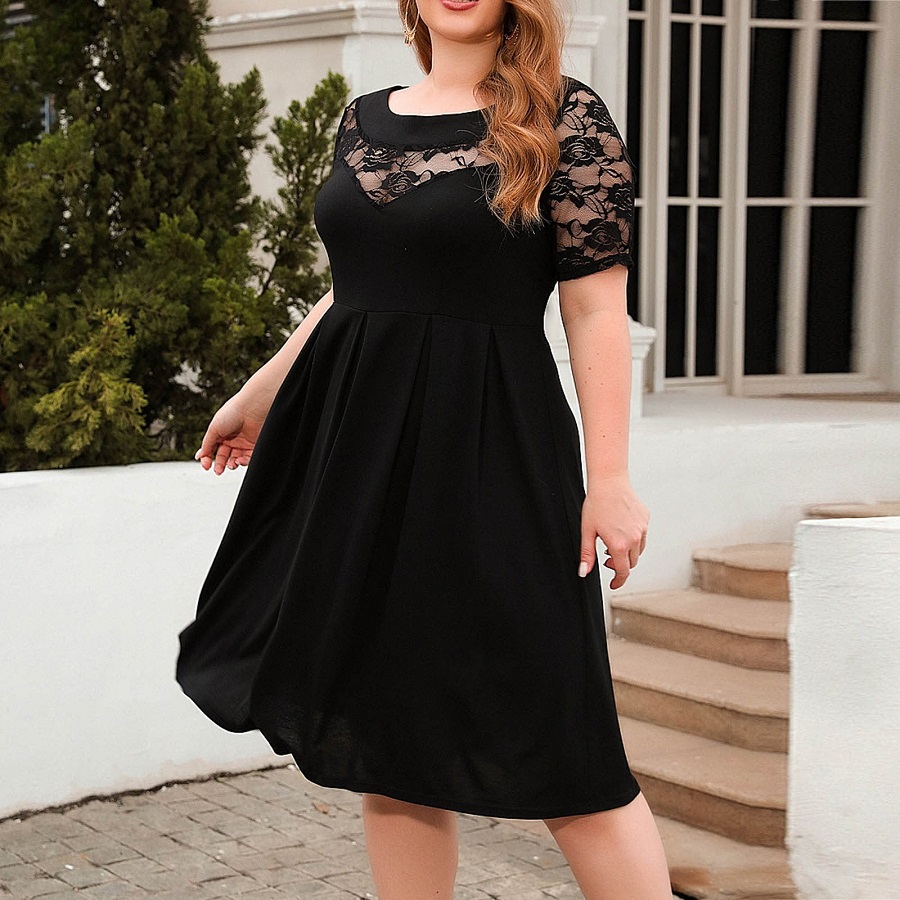 Plus size sun dress