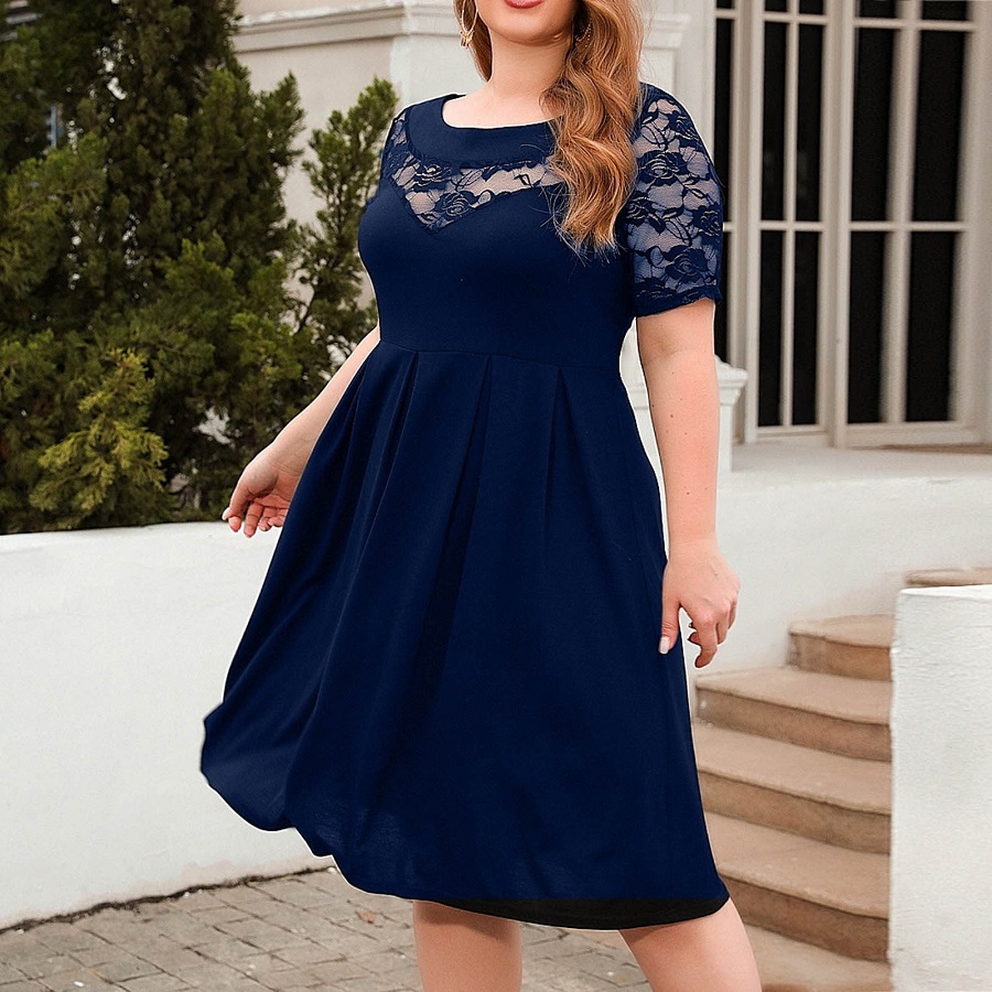 Plus size sun dress