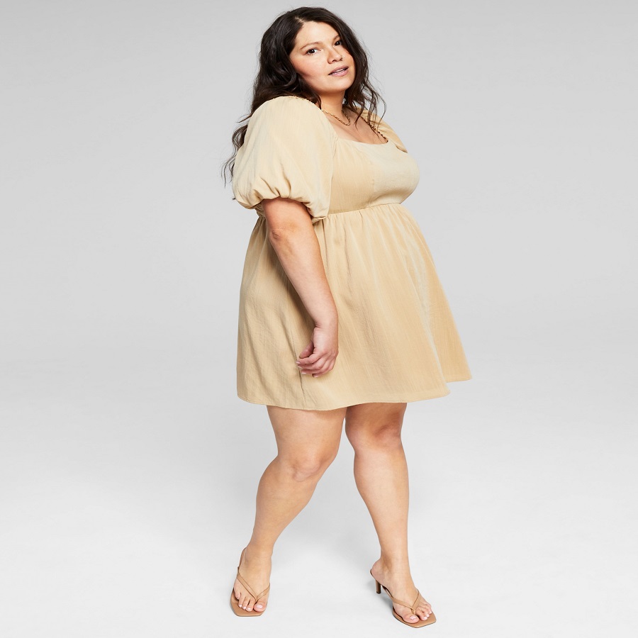 plus size babydoll dress