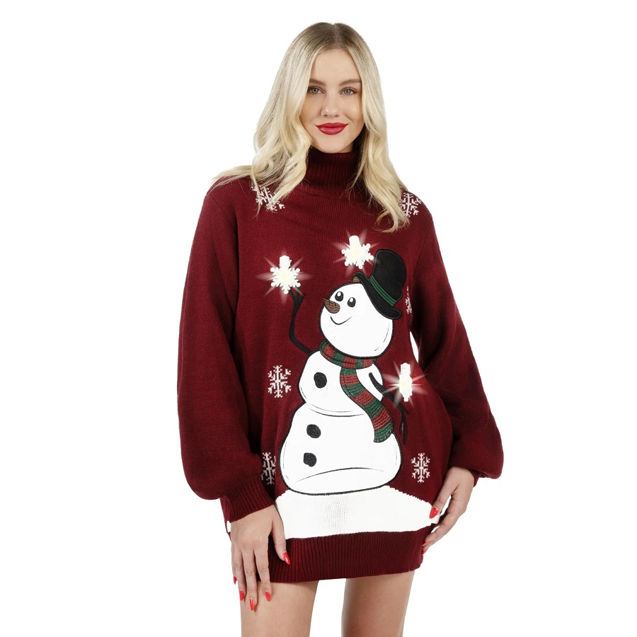 Ugly christmas sweater dress