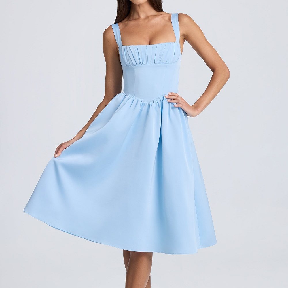 midi wedding guest dress