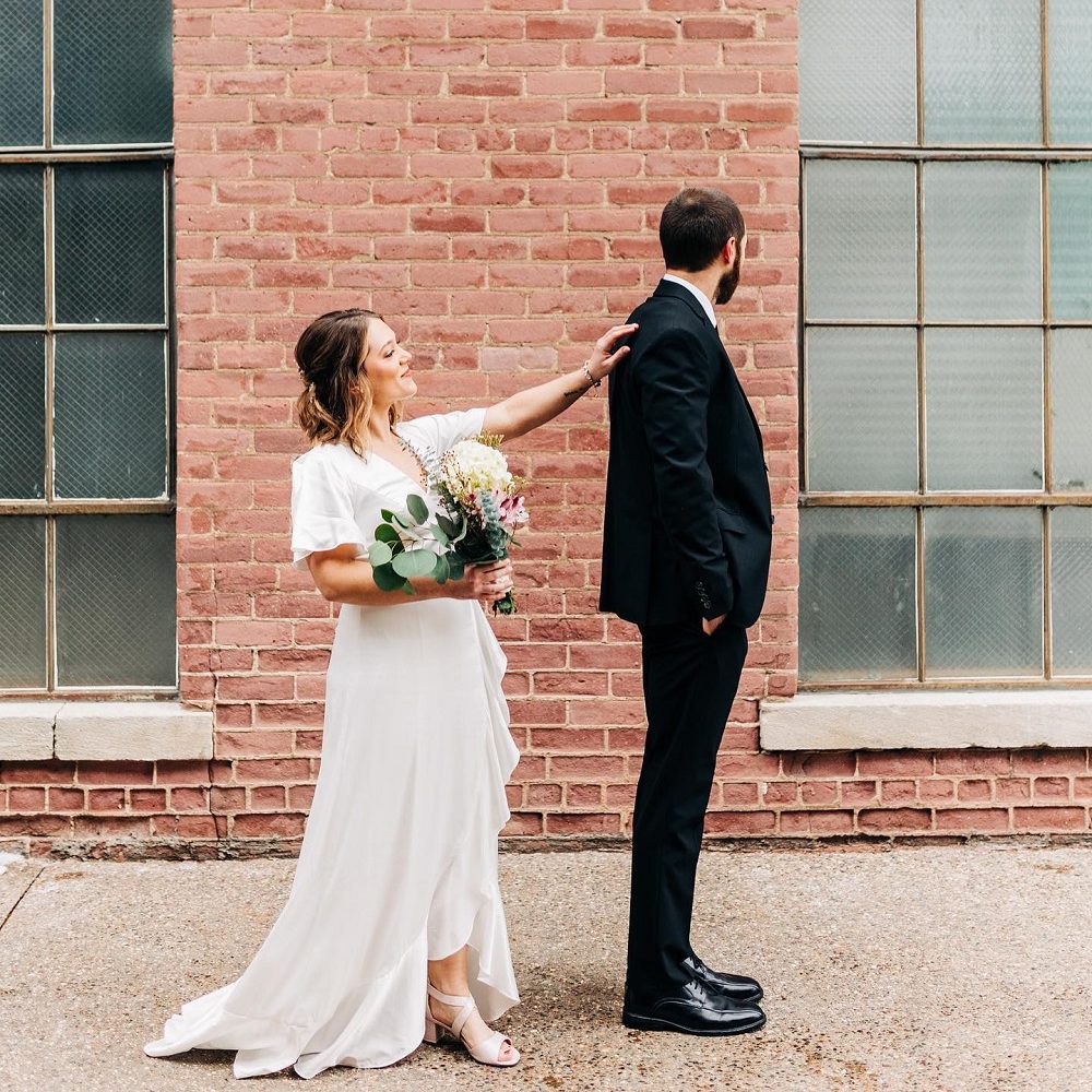 courthouse wedding dress