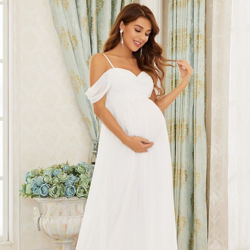 maternity wedding dress