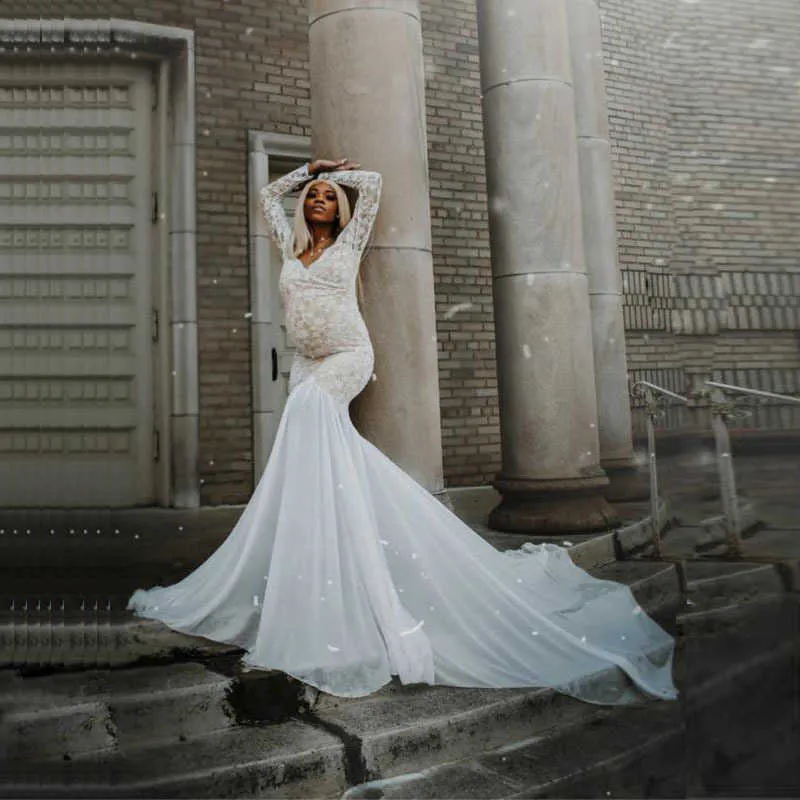 maternity wedding dress