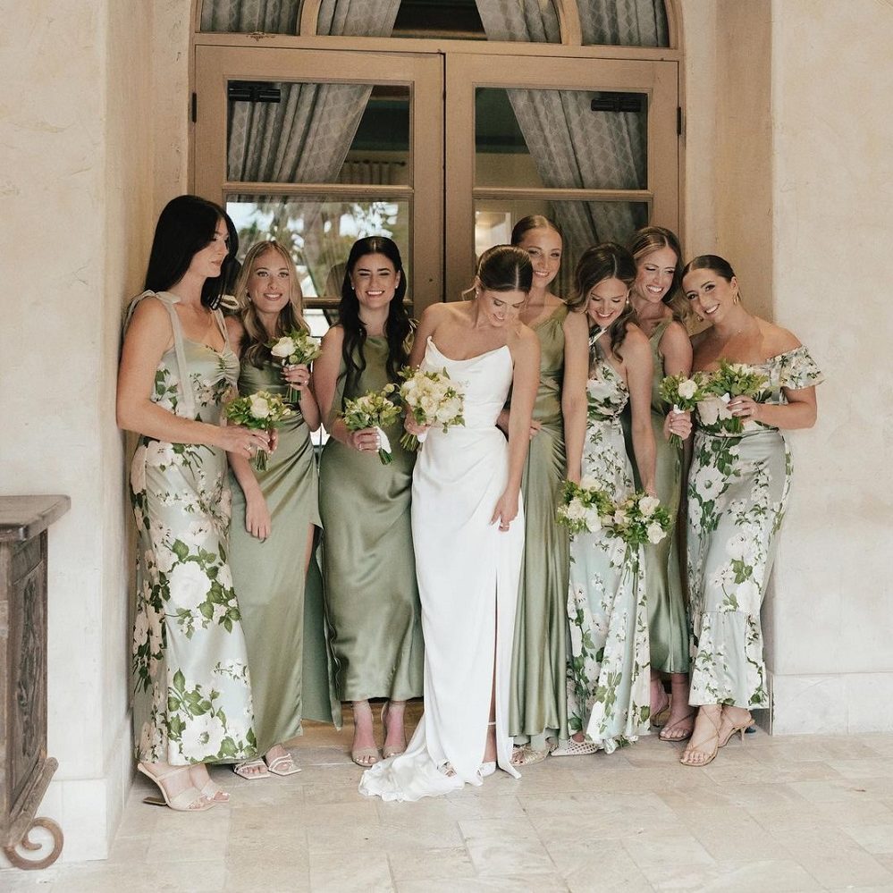 sage green dress for wedding