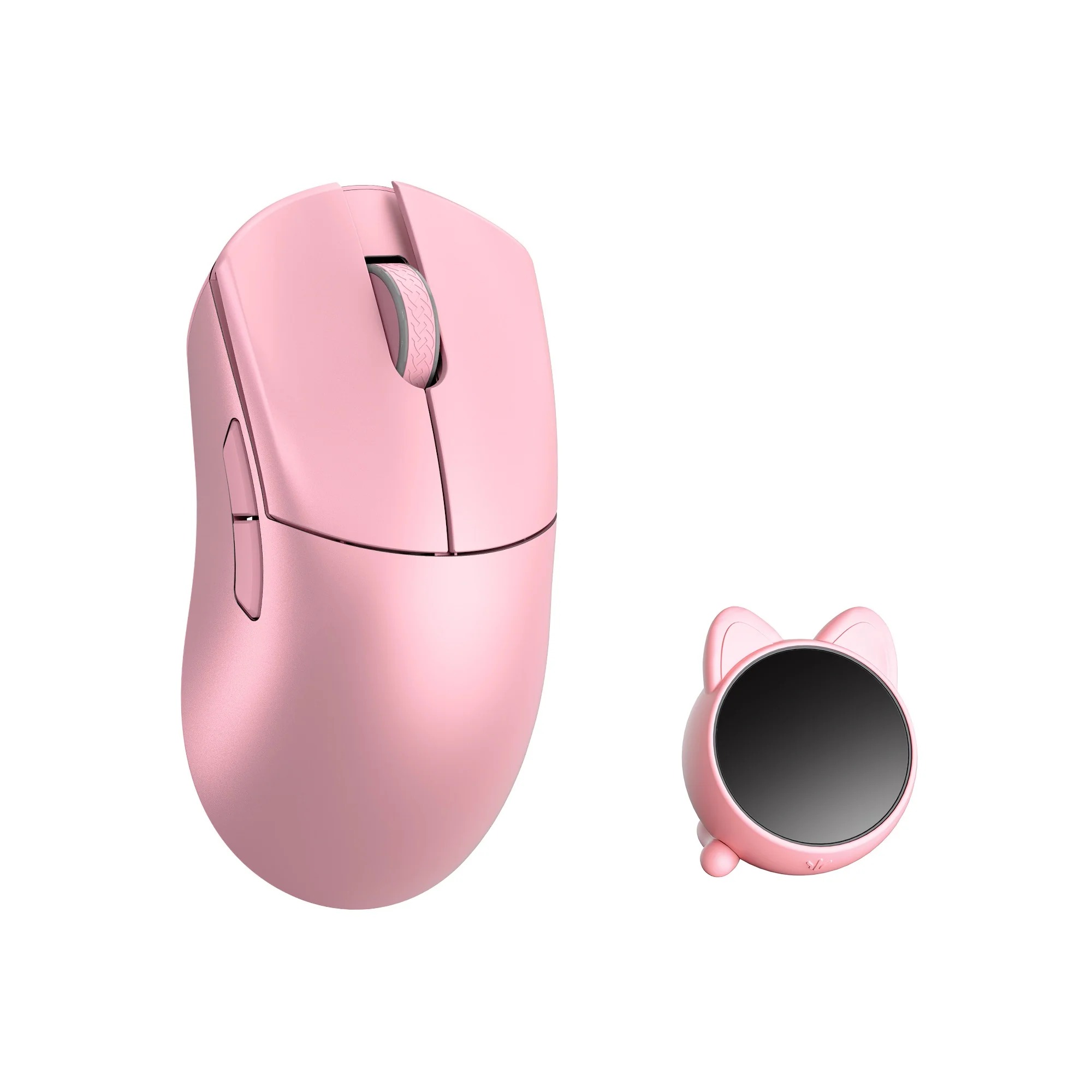 pink gaming mouse